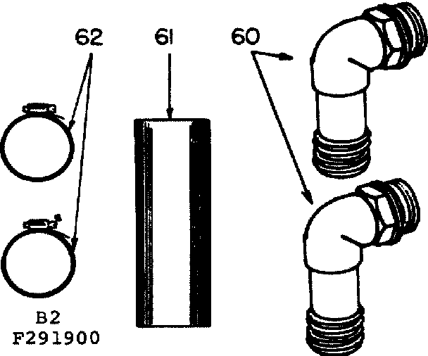 Elbow and hose