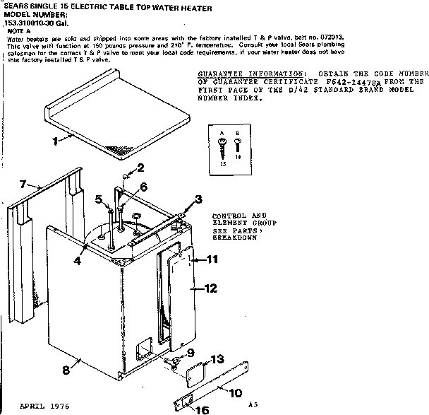 NON-FUNCTIONAL REPLACEMENT PARTS