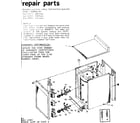 Kenmore 153310111 replacement parts diagram