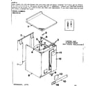 Kenmore 153310110 non-functional replacement parts diagram