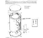 Kenmore 153321270 non-functional replacement parts diagram