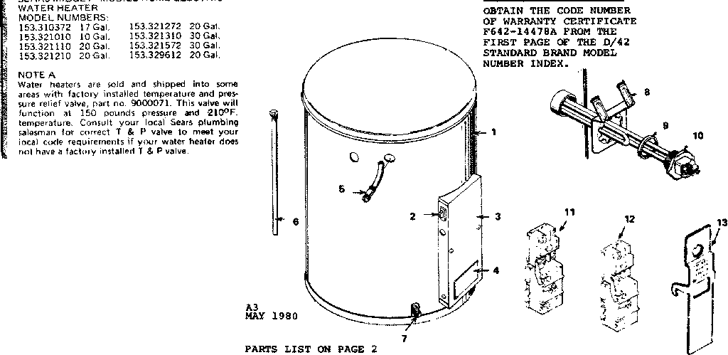 REPLACEMENT PARTS