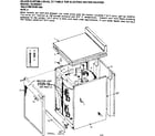 Kenmore 153310610 non-functional replacement parts diagram