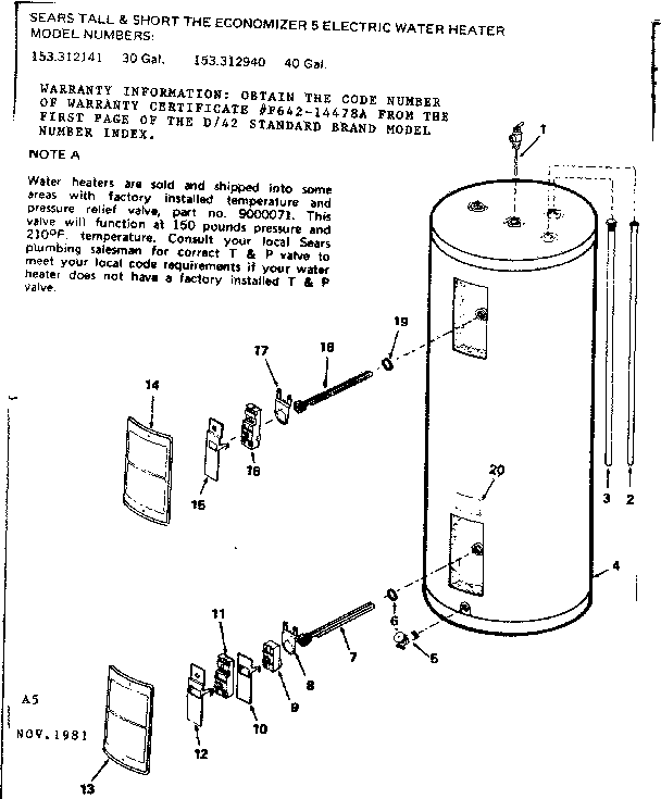 Replacement parts