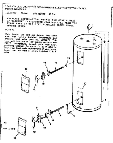 Replacement parts