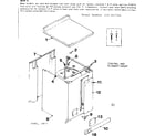 Kenmore 153312711 non-functional replacement parts diagram