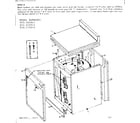 Kenmore 153312912 non-functional replacement parts diagram