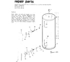 Kenmore 153322840 replacement parts diagram