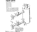 Kenmore 153313711 replacement parts diagram