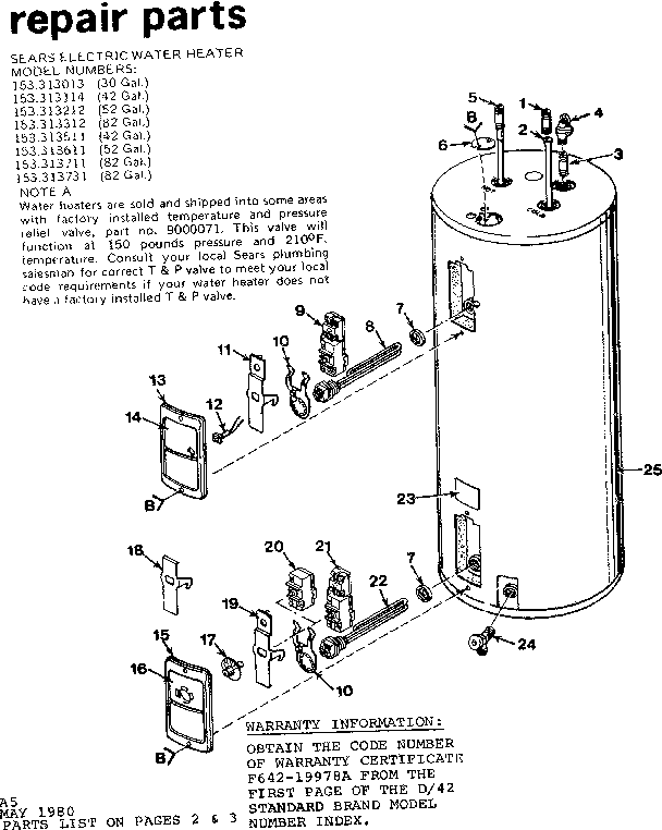 Replacement parts