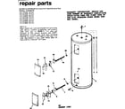 Kenmore 153313840 replacement parts diagram