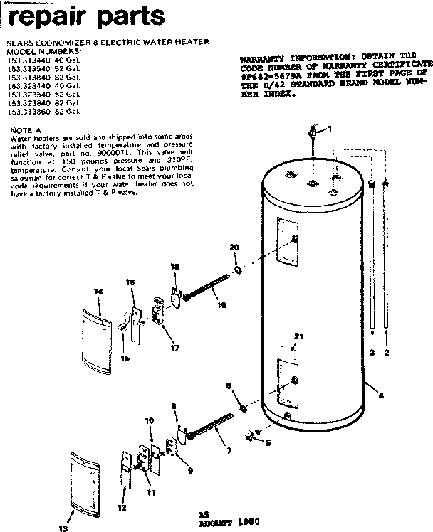 Replacement parts