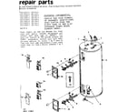Kenmore 153315311 replacement parts diagram