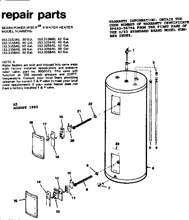 REPLACEMENT PARTS