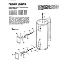 Kenmore 153325840 replacement parts diagram