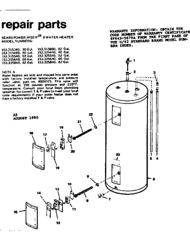Replacement parts