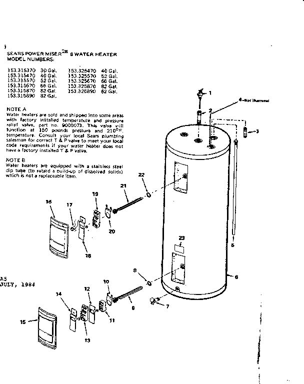 Replacement parts