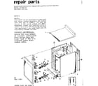 Kenmore 153315611 replacement parts diagram
