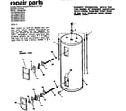 Kenmore 153326440 replacement parts diagram