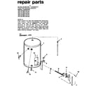 Kenmore 153327360 replacement parts diagram