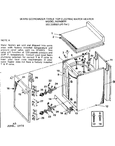 Replacement parts