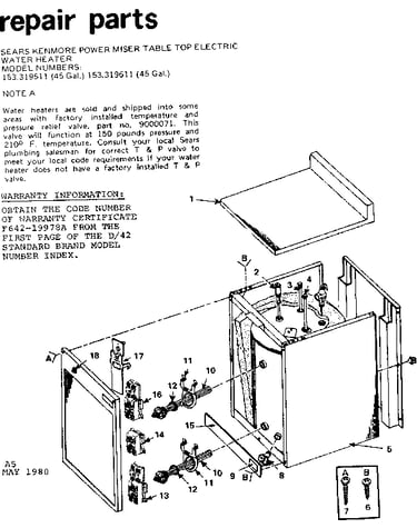 Replacement parts