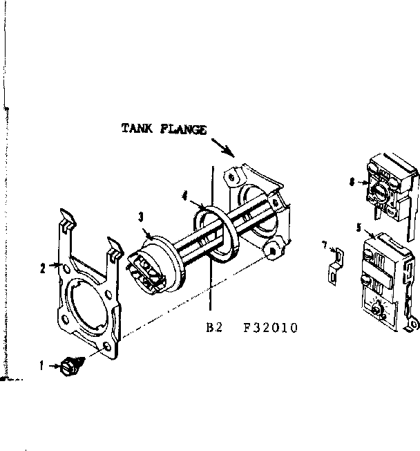 Tank flange