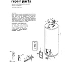 Kenmore 153320112 replacement parts diagram