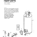 Kenmore 153320112 replacement parts diagram