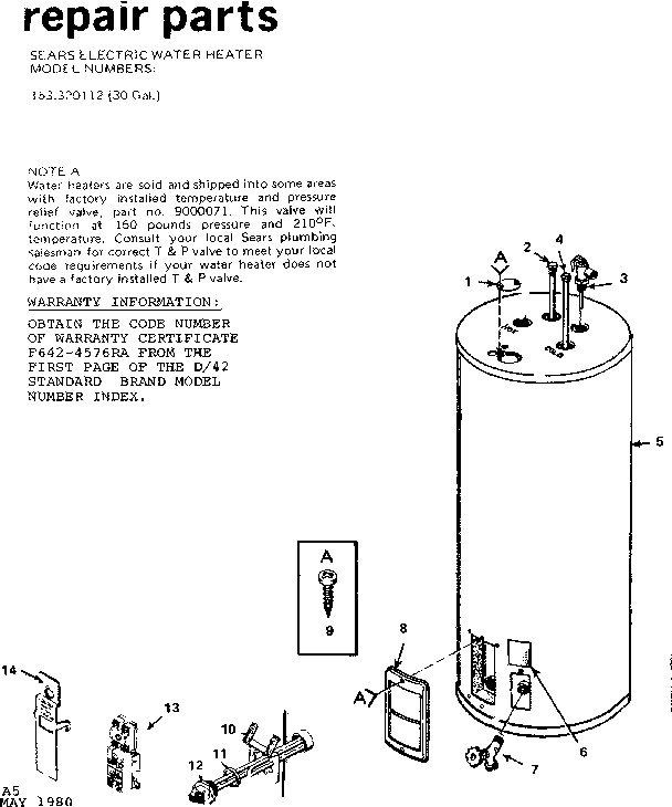 Replacement parts