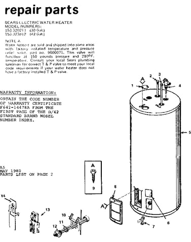 Replacement parts