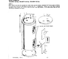 Kenmore 153320811 non-functional replacement parts diagram