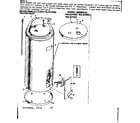 Kenmore 153321332 non-functional replacement parts diagram