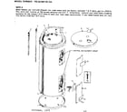 Kenmore 153321661 non-functional replacement parts diagram