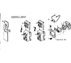 Kenmore 153322510 functional replacement parts diagram