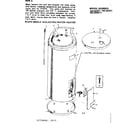 Kenmore 153323411 non-functional replacement parts diagram