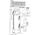 Kenmore 153325511 non-functional replacement parts diagram