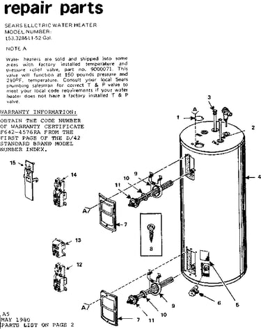 Replacement parts