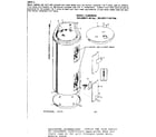 Kenmore 153329011 non-functional replacement parts diagram
