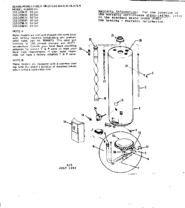 Replacement parts