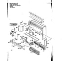 Kenmore 155407700 replacement parts diagram