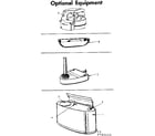 Kenmore 155705113 optional equipment diagram