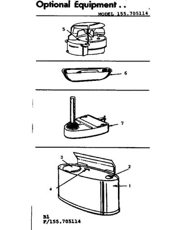 Optional functional parts