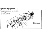 Kenmore 155705114 optional forced air blower no 42-85206 diagram