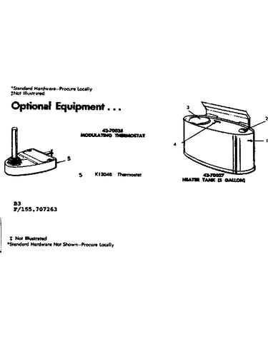 Optional equipment