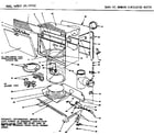 Kenmore 155707312 replacement parts diagram