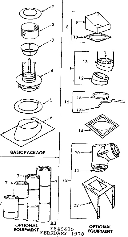 Replacement parts