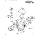 Kenmore 155841751 replacement parts diagram