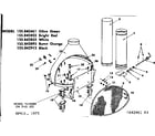 Kenmore 155842893 replacement parts diagram