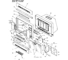 Kenmore 155843600 replacement parts diagram
